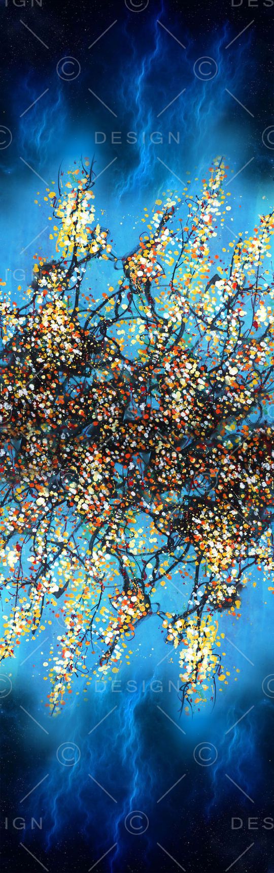 抽象肌理印花华亿平台图片