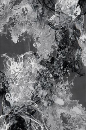 抽象肌理印花华亿平台图片