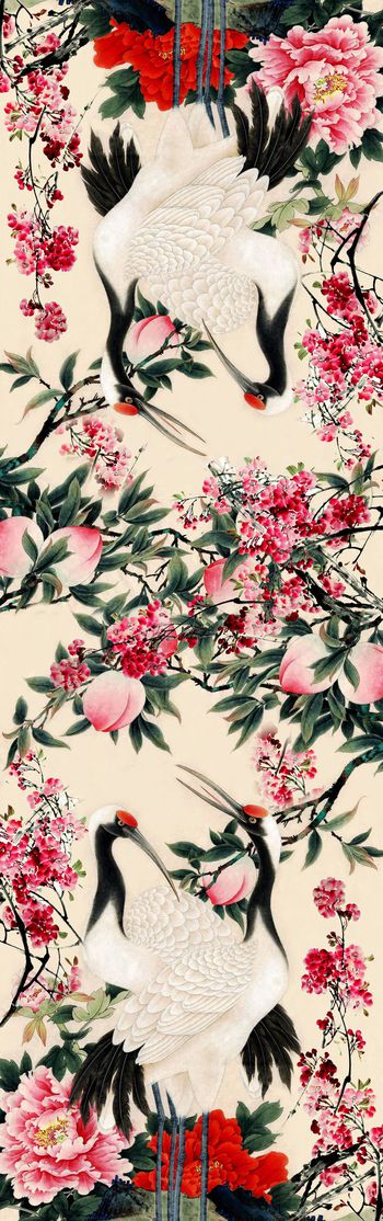 中国风印花华亿平台图片