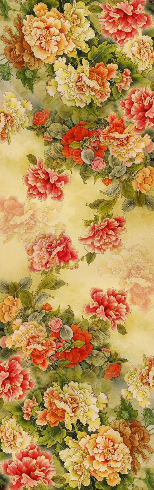 中国风印花华亿平台图片