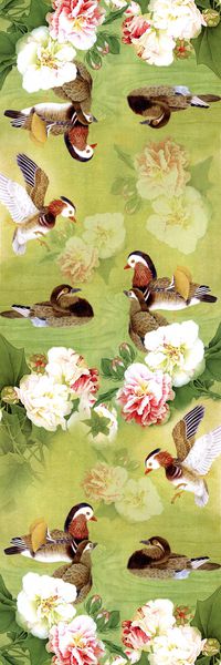 中国风印花华亿平台图片