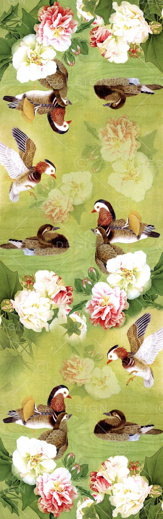 中国风印花华亿平台图片