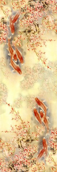 中国风印花华亿平台图片