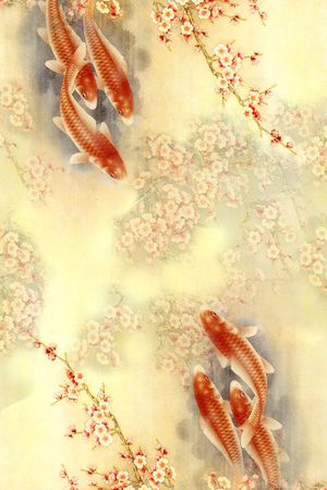 中国风印花华亿平台图片