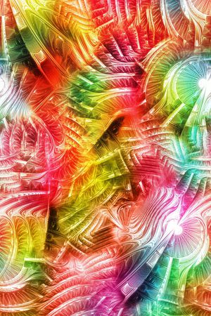 抽象印花华亿平台图片