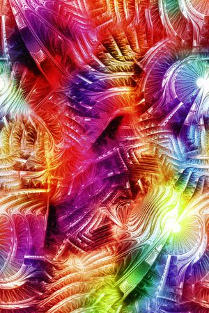 抽象印花华亿平台图片