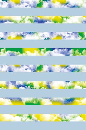 条纹 彩色 云彩 云纹 花纹印花华亿平台图片