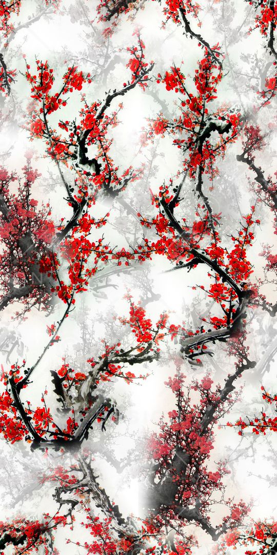 中国风印花华亿平台图片