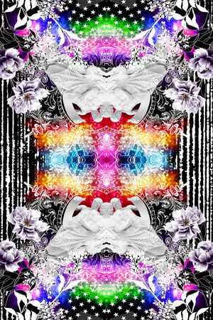 雕塑印花华亿平台图片