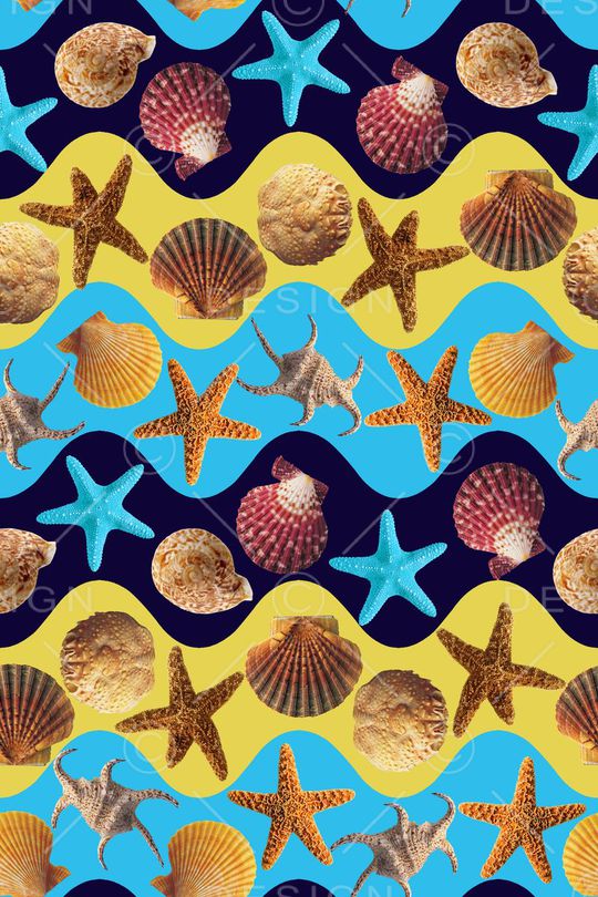 贝壳印花华亿平台图片