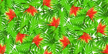 461901-时尚花卉绿叶图