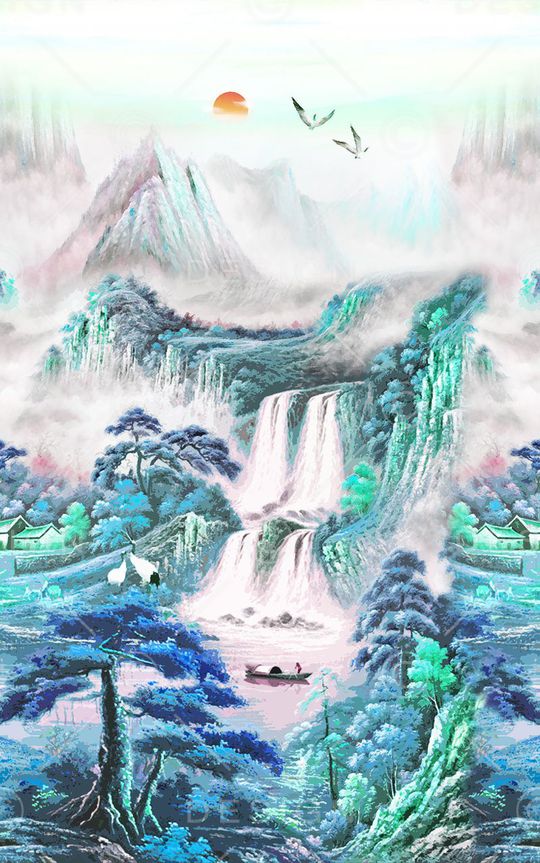 民族风印花华亿平台图片