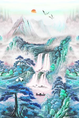 民族风印花华亿平台图片