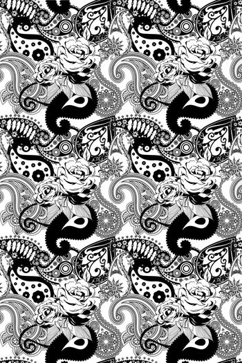 佩斯利纹样印花华亿平台图片