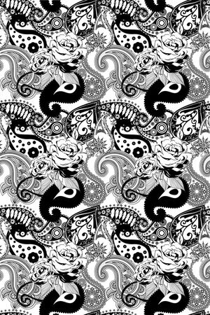 佩斯利纹样印花华亿平台图片