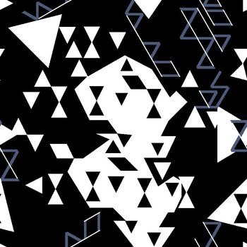 461922-男装衬衫几何大三角线条方块双色华亿平台