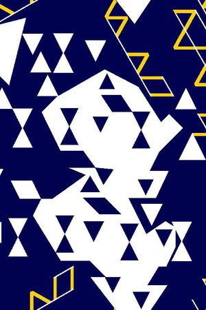 几何印花华亿平台图片