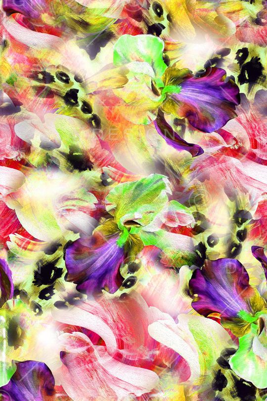 彩墨印花华亿平台图片