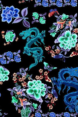 MAX-中国风印花华亿平台图片