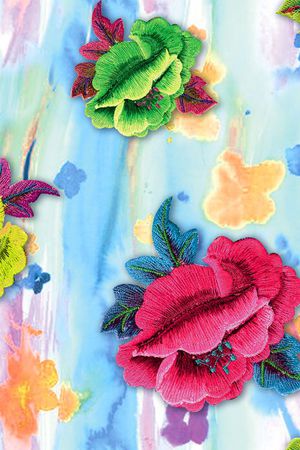 MAX-中国风印花华亿平台图片