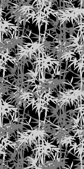 461989-清新竹子印花设计