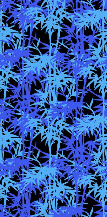 461990-清新竹子印花设计