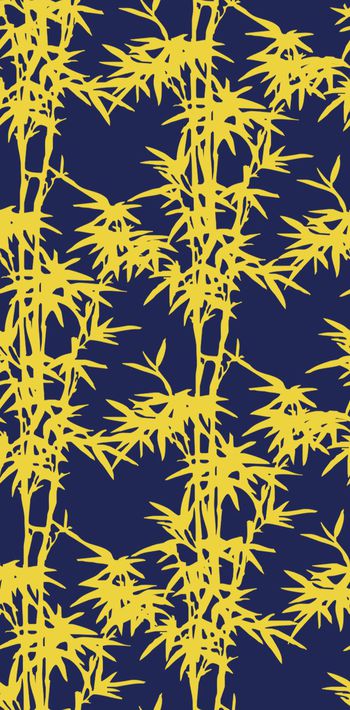 461993-满版剪影竹子印花设计