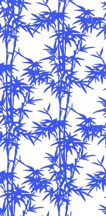 461994-满版剪影竹子印花设计