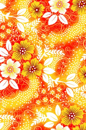 仿古花纹印花华亿平台图片