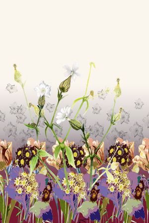 手绘印花华亿平台图片