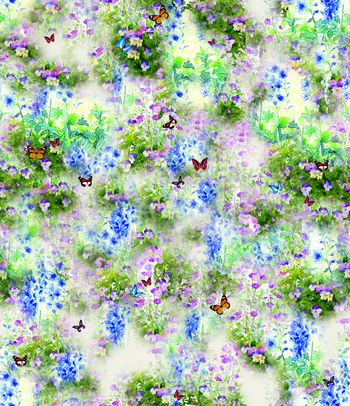 蝴蝶印花华亿平台图片