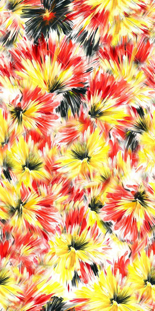 手绘印花华亿平台图片