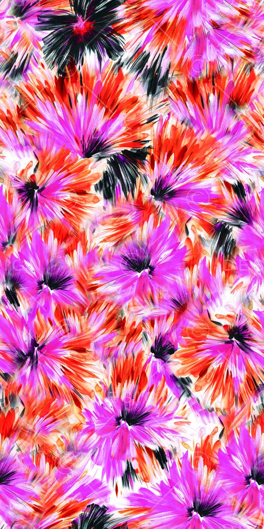 手绘印花华亿平台图片