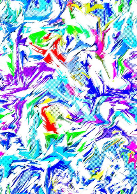 蜡笔印花华亿平台图片