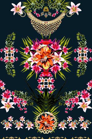 时尚印花华亿平台图片