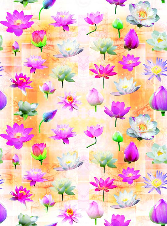 复古印花华亿平台图片