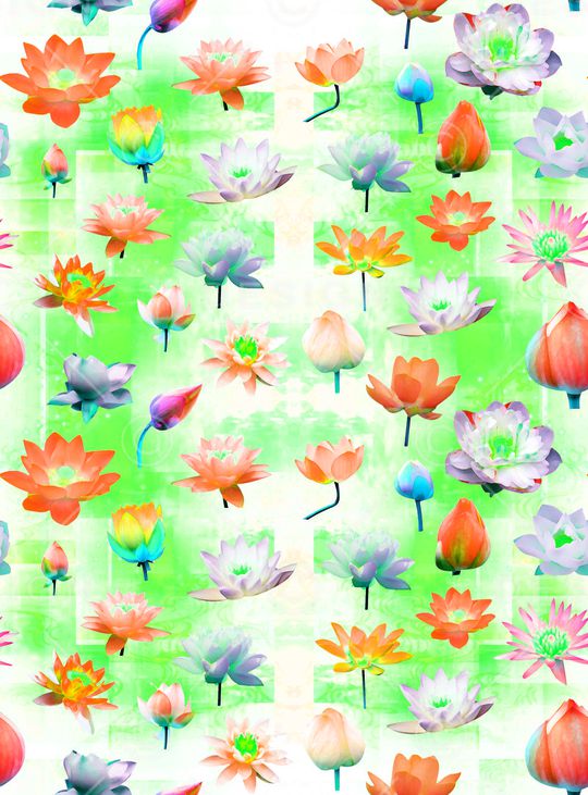 复古印花华亿平台图片