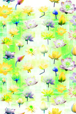 复古印花华亿平台图片