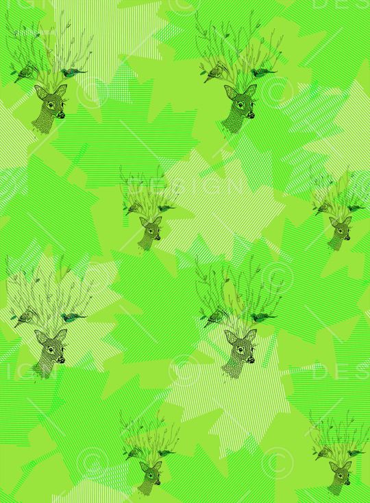 枫叶印花华亿平台图片