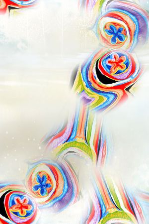 多彩风格印花华亿平台图片