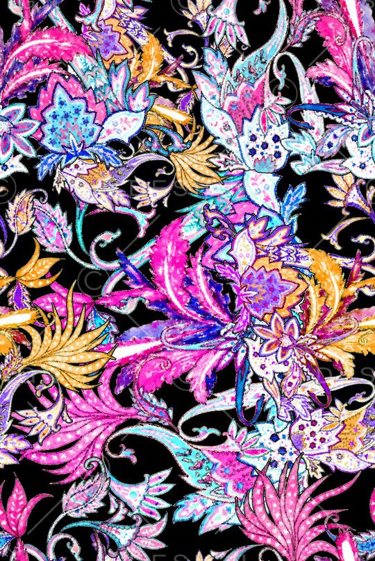 抽象印花华亿平台图片