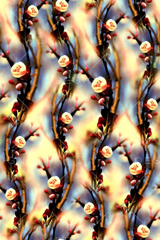 波浪印花华亿平台图片