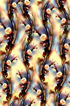 波浪印花华亿平台图片