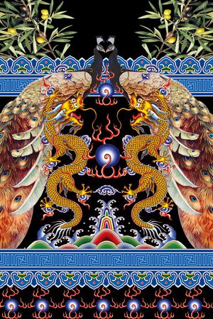 潮流时尚印花华亿平台图片