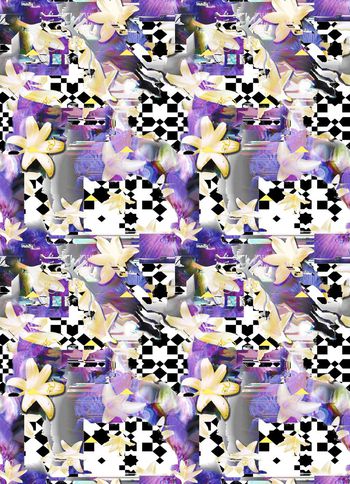 462506-百合＋迷幻几何