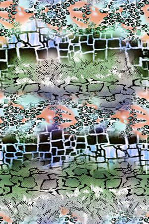 抽象印花华亿平台图片