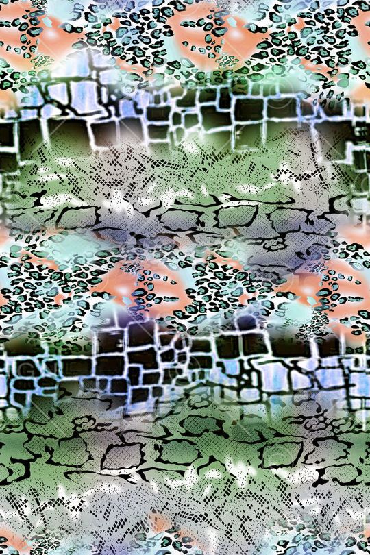 抽象印花华亿平台图片