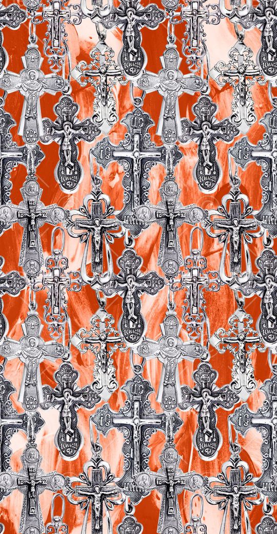 现代风印花华亿平台图片