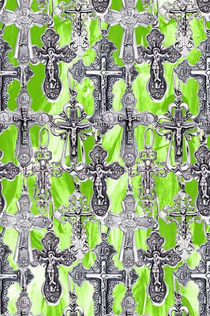 现代风印花华亿平台图片