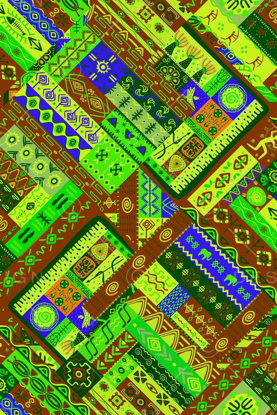 复古印花华亿平台图片